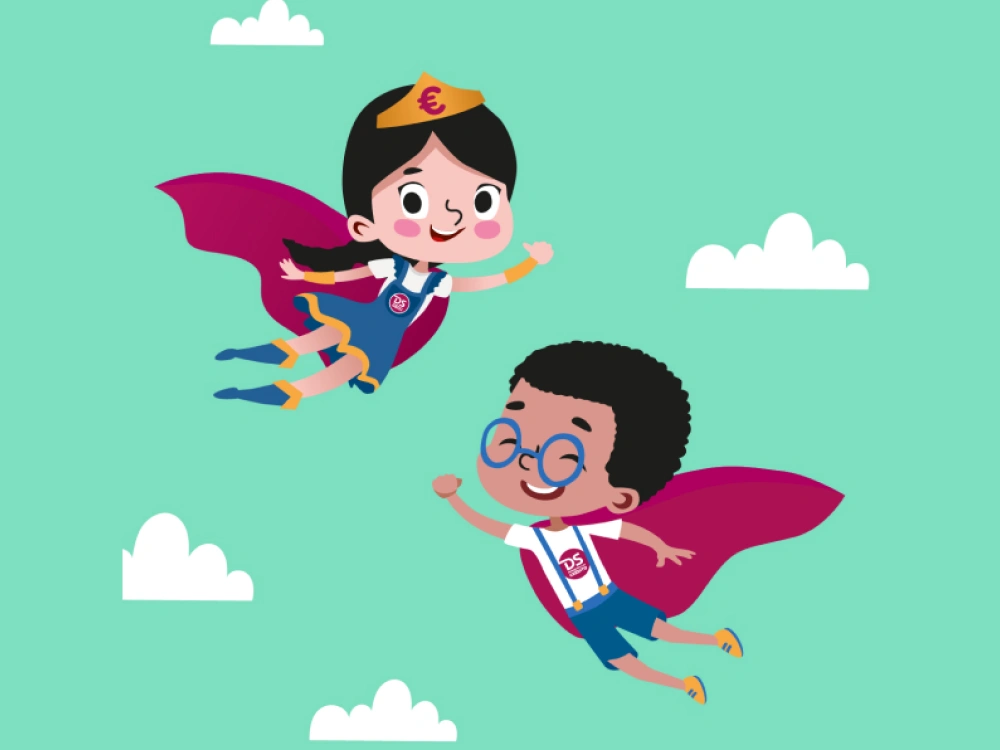 De pequenino é que se poupa no cofrinho!