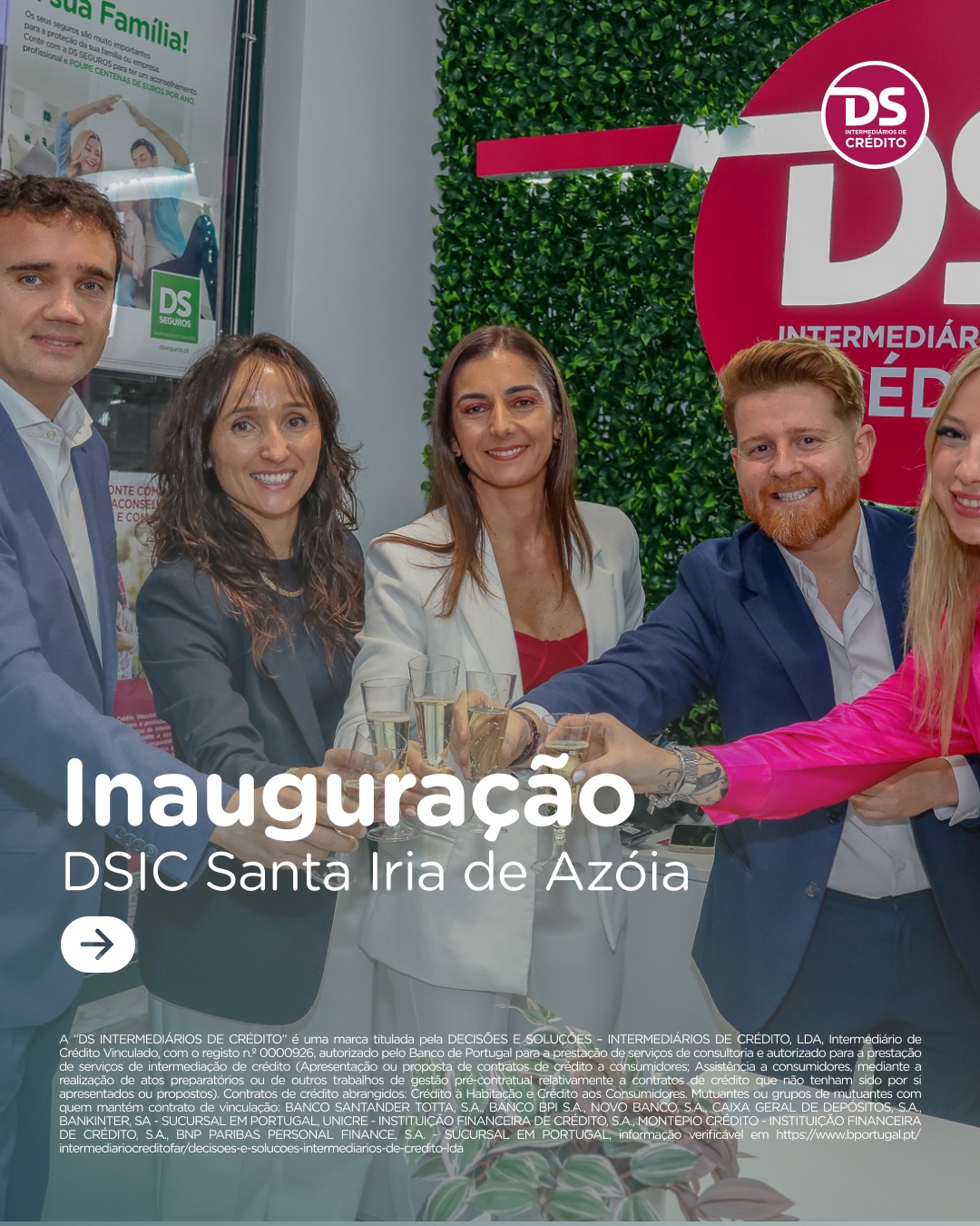 DSIC Santa Iria de Azóia: Inauguração de Novo Espaço de Consultoria Financeira