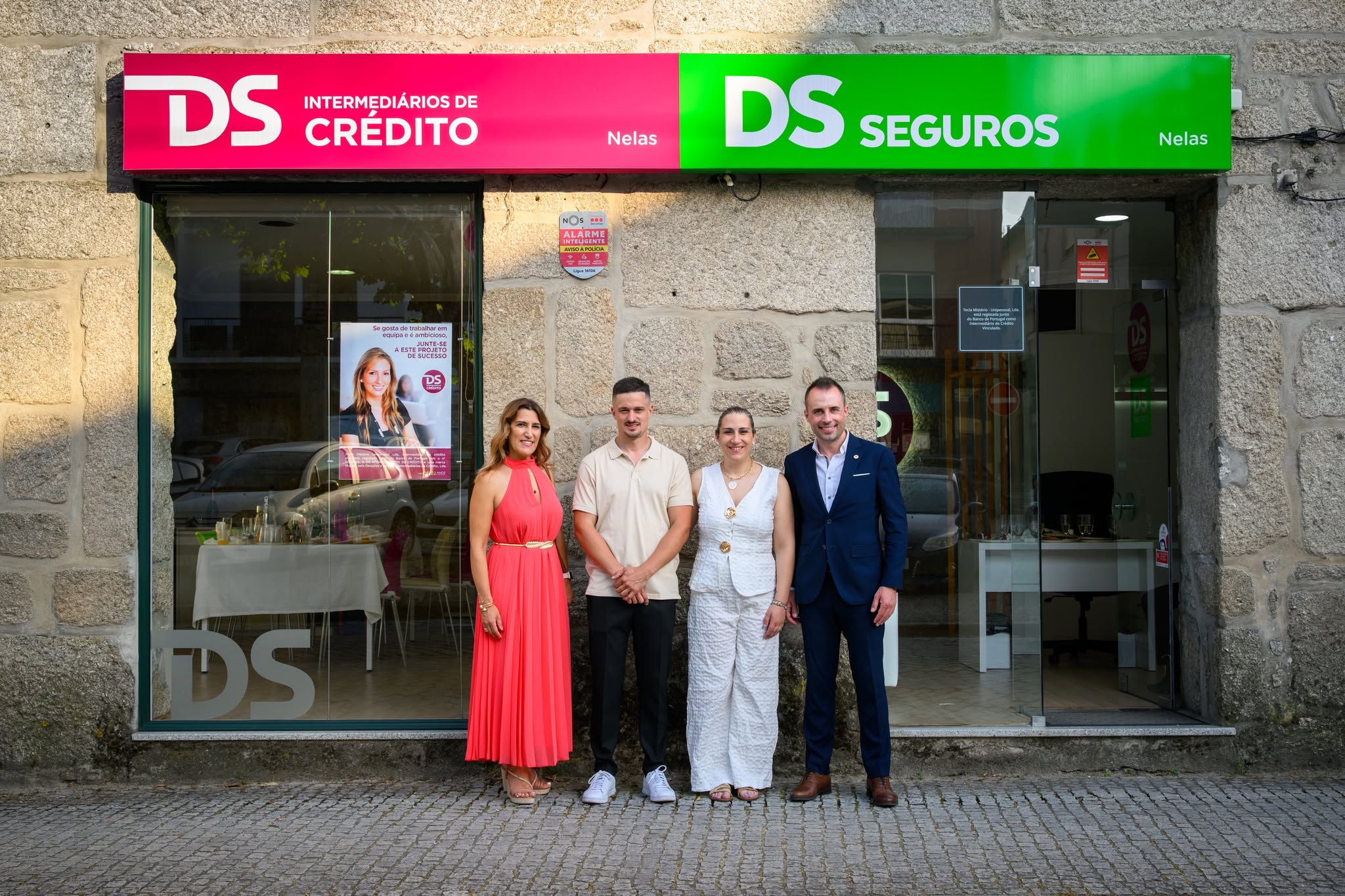 Inauguração DS Intermediários de Crédito Nelas